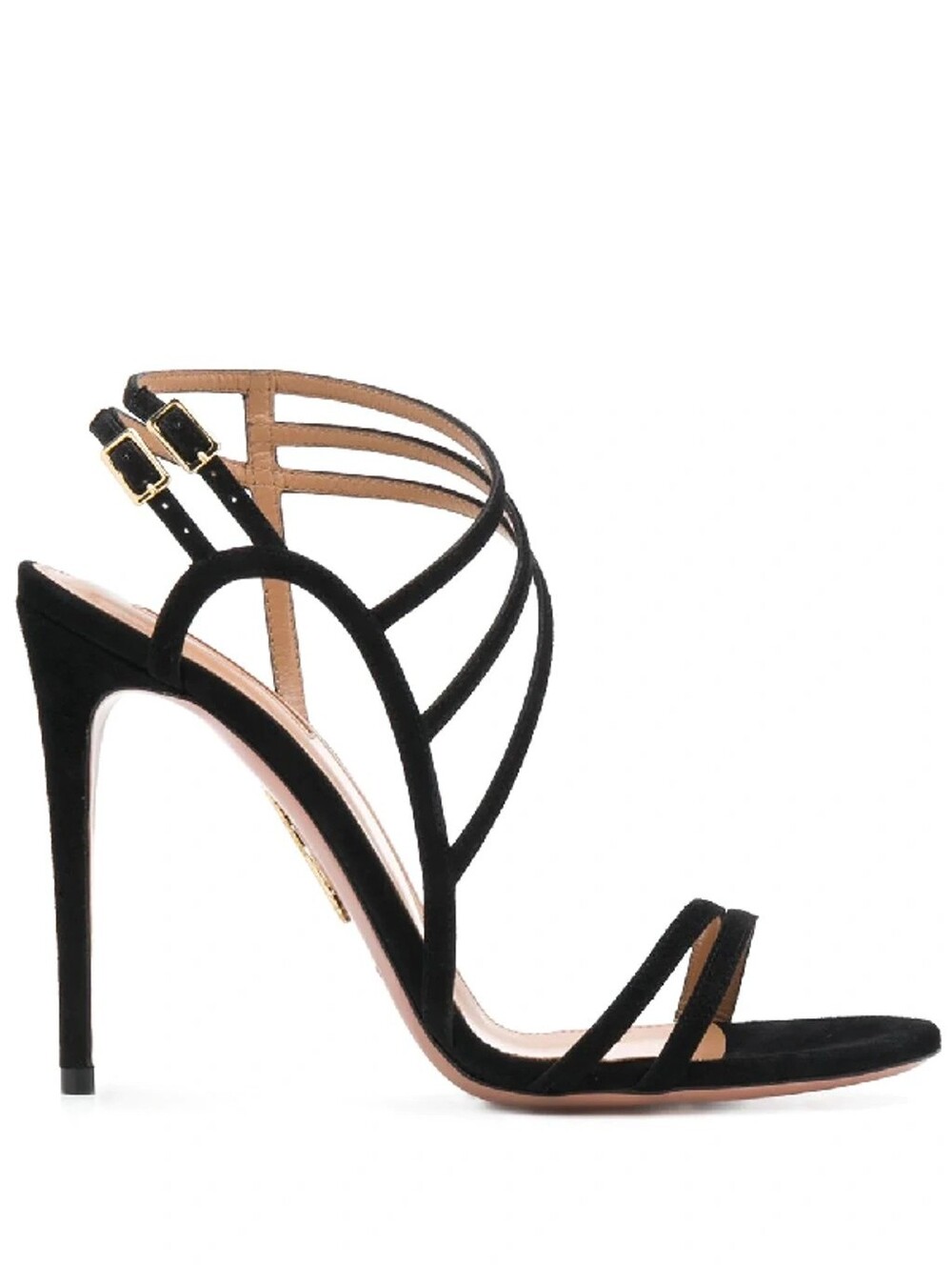 AQUAZZURA Talk To Me 105 Suede Heels 40